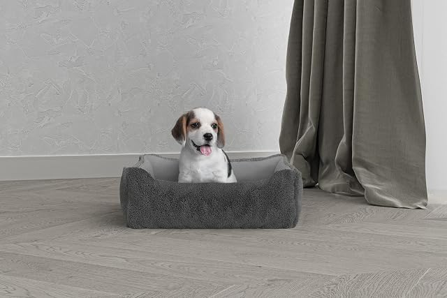 Foto 4 de 5 de Italian Bed Linen Cama Acolchada Doubleface para Perros y Gatos “Love”