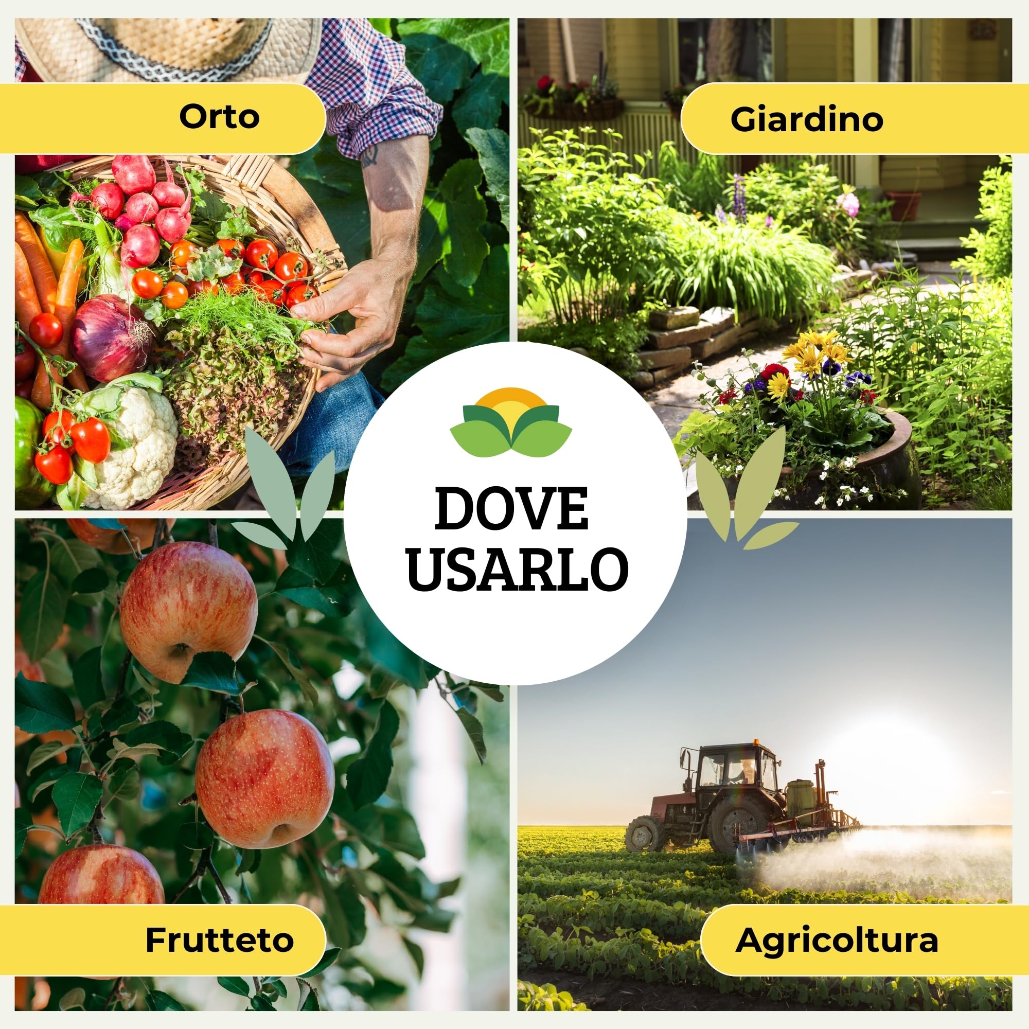 Albagarden - Zeolite per Agricoltura MAXI x 5 KG - Polvere di roccia, Potenziatore delle difese naturali Effetto Insetticida e Fungicida - Zeolite per Piante