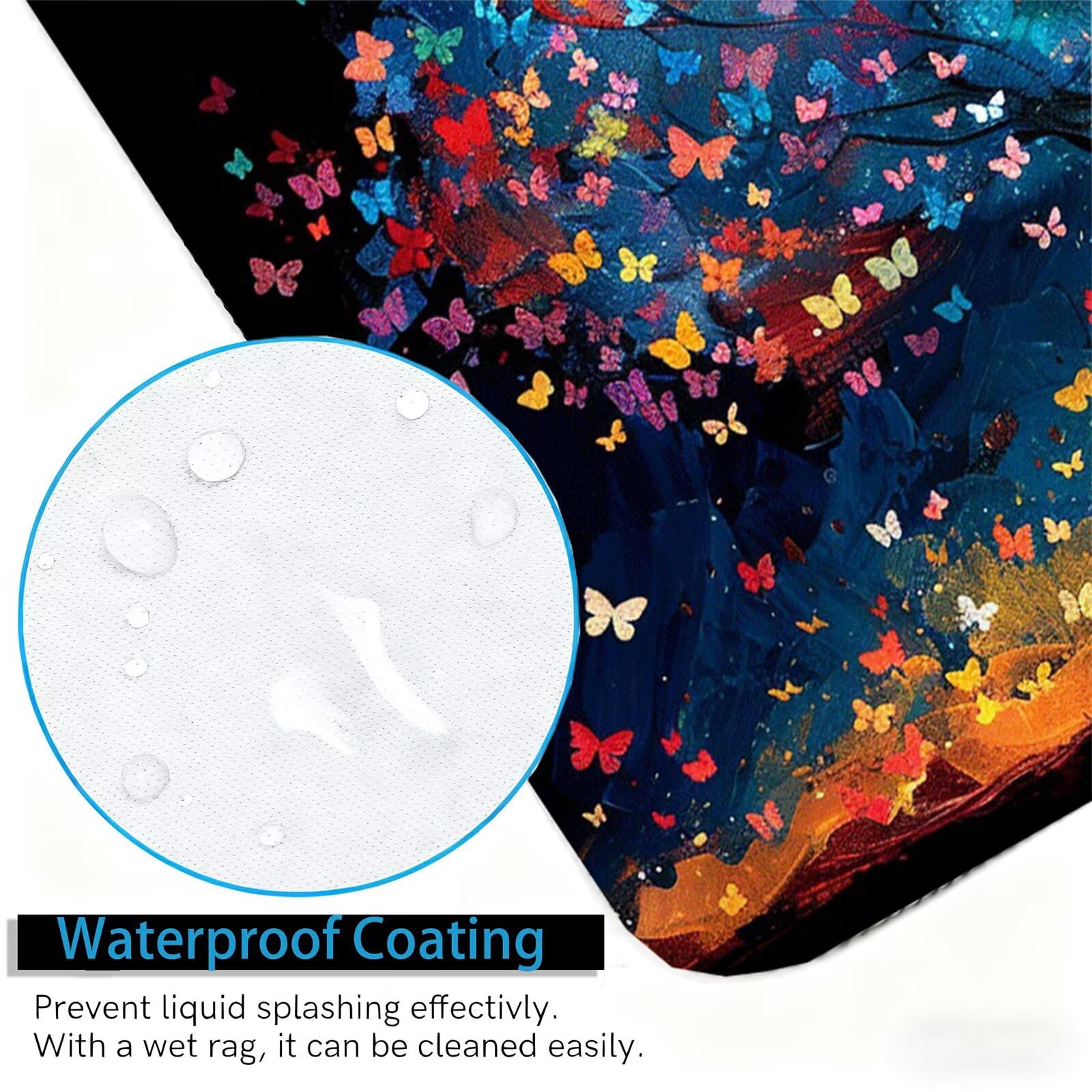 Podkładka pod mysz dla par XXL 1200 x 600 mm Podkładka pod mysz Drzewo pod biurko z antypoślizgową podstawą, zwiększona dokładność dla gracza, wodoodporna podkładka pod mysz dla graczy, antypoślizgowe