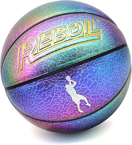 REBOILPHASE Mamba Spirit Leather Basketball (Size 37)-Kids Basketball, Small Basketball, Youth Basketballs, Basketball Gift
