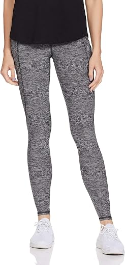 Jockey MW12 Women's Tactel Microfiber Elastane Performance Active Wear Leggings with Side Pockets
