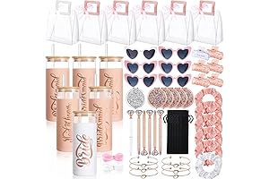 Tioncy Bridesmaid Proposal Gifts: 56-Piece Set of Wedding Essentials