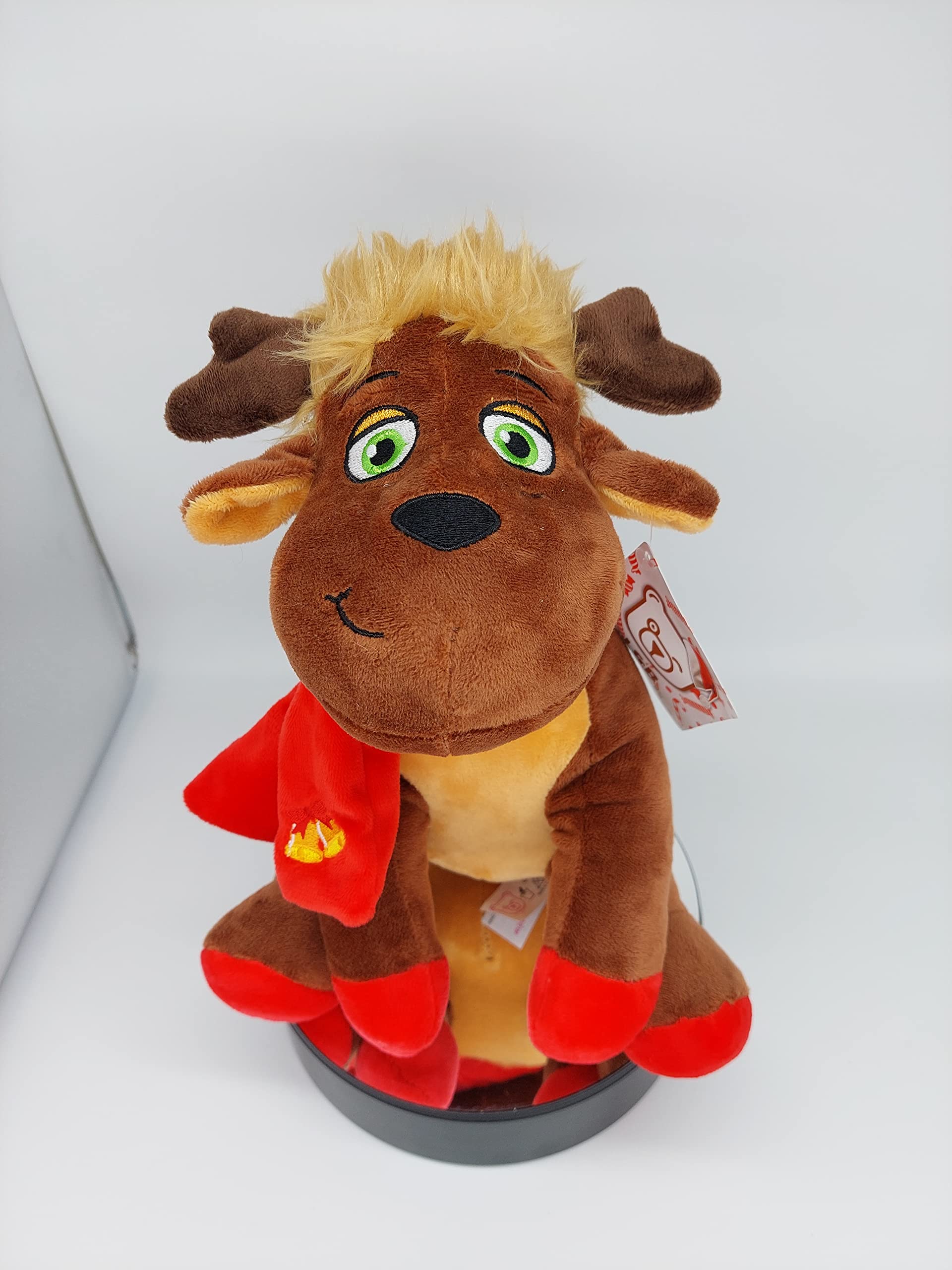 Weihnachts Rentier Plüschtier – 25 Cm, Aus PP-Baumwolle & Vlies, Weich, Als Deko Oder Geschenk, Für Weihnachtsstimmung