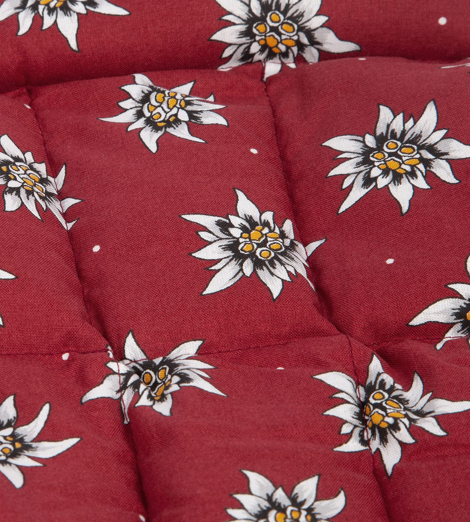 Wärmekissen Nacken: Rapssamenkissen Schulter & Nackenkissen mit Kragen. Wärmekissen Körnerkissen Nackenwärmer für Mikrowelle und Backofen (Blume-Edelweiß, Rapssamen)