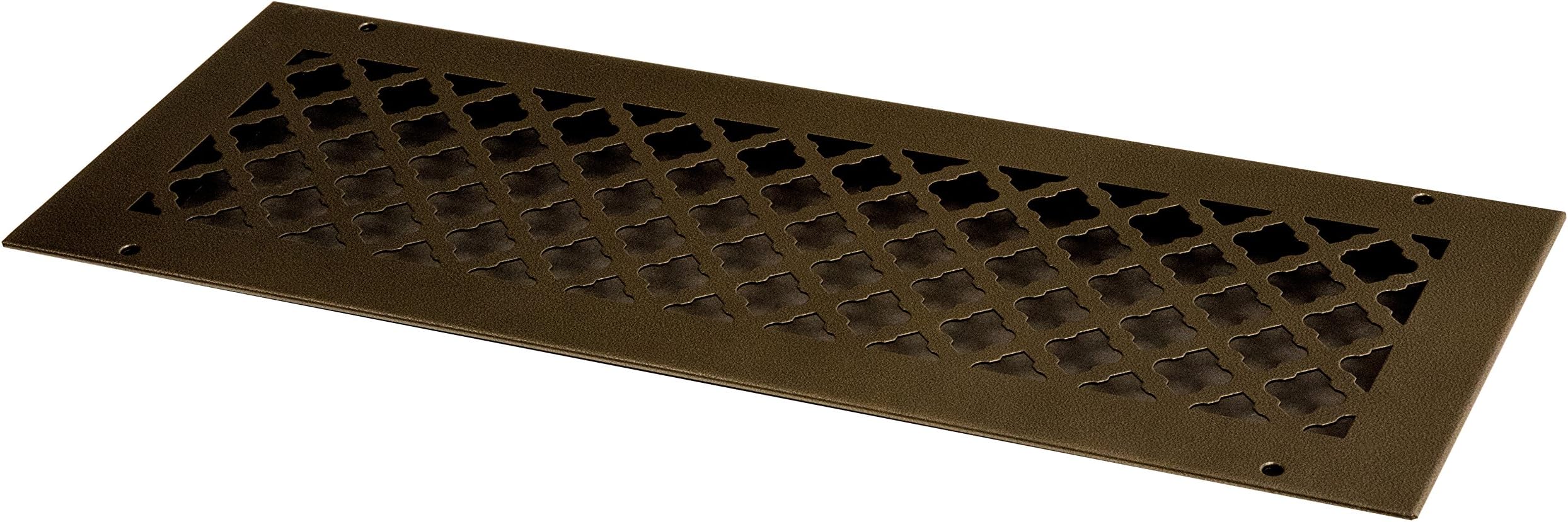 BTU20X6RORBH Series Designer Wall/Ceiling Vent Cover, with mounting Screws, Oil-Rubbed Bronze