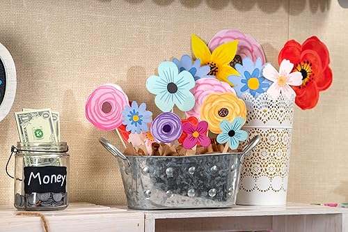 Miniatura 2 de Teacher Created Resources Acentos de flores silvestres - Tamaños surtidos (TCR6595)