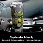 Ninja Blast Portable Blender, Cordless 16oz Personal Blender for Shakes & Smoothies, Up to 15 Blends per Charge, BPA Free, Leakproof Lid, USB‑C Rechargeable, Dishwasher Safe, Black, BC100BKC
