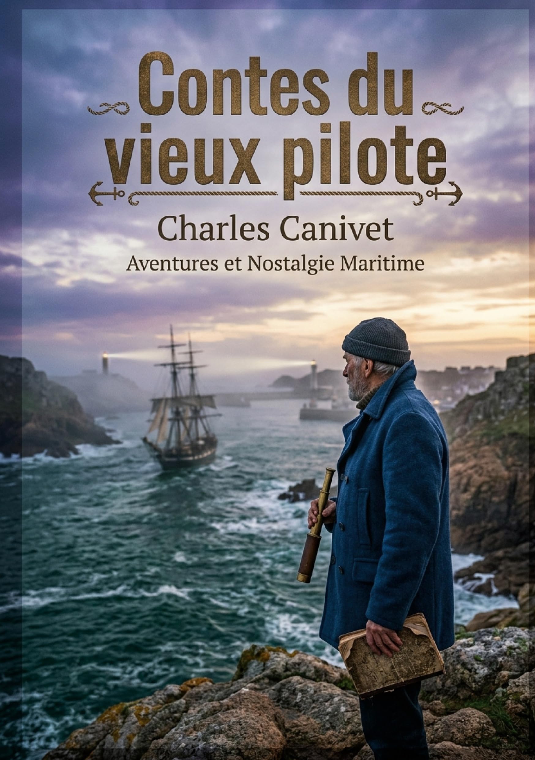 Contes du vieux pilote: Les récits captivants d'un vieux pilote par Charles Canivet, une fenêtre sur la vie maritime du XIXe siècle.