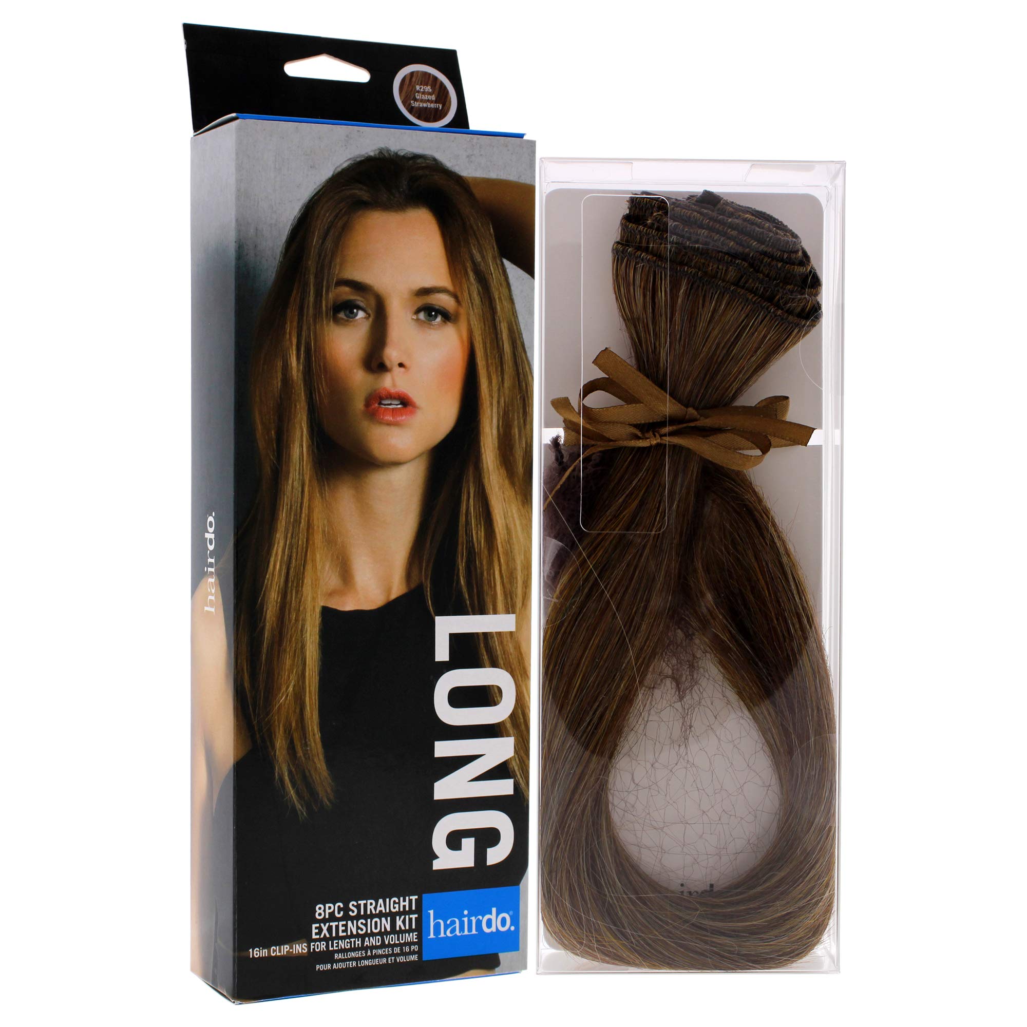 Hairdo Straight Extension Kit, R29s Glazed Strawberry