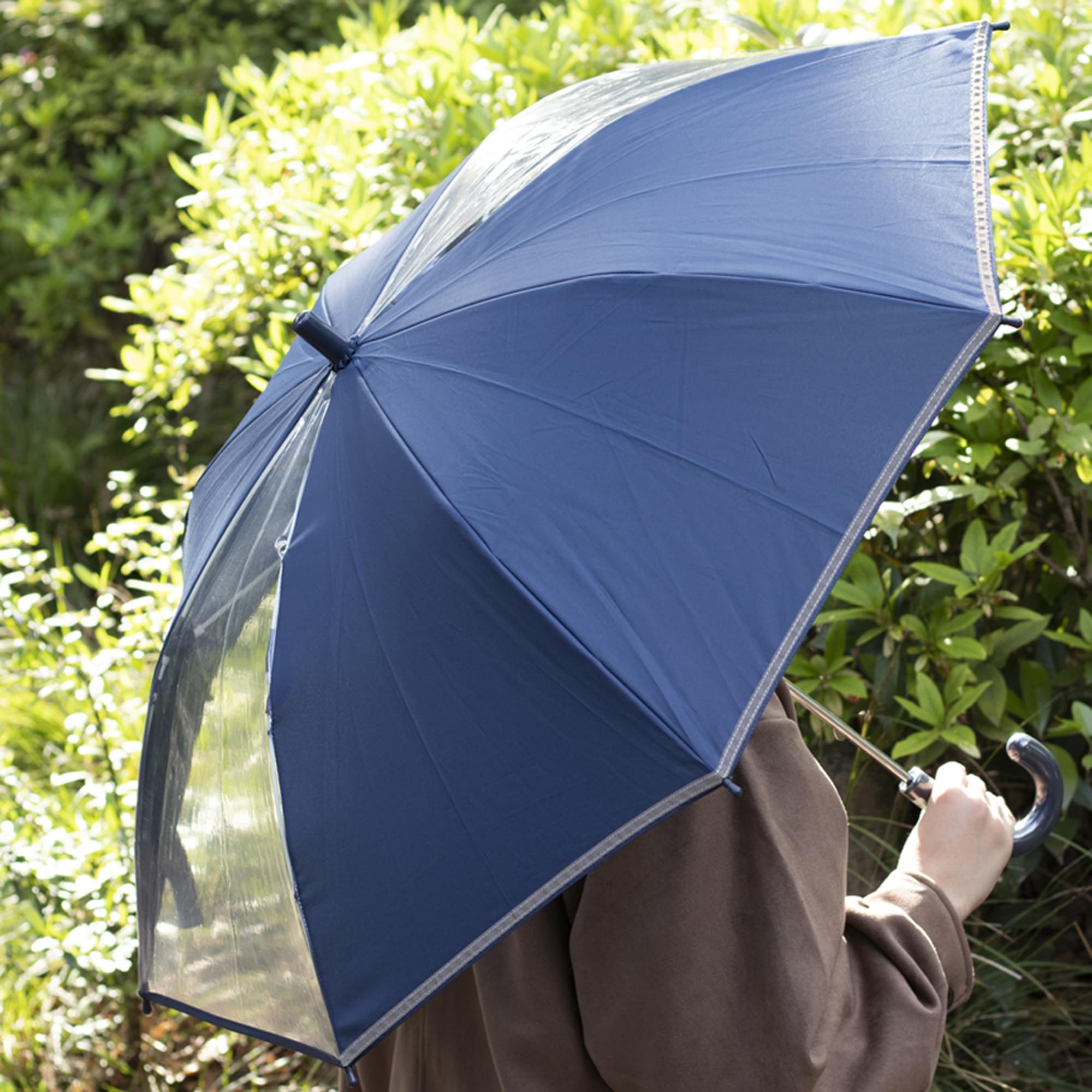 Amazon.co.jp: アスティ(Asty) 学童 耐風 無地 2駒透明 反射テープ付