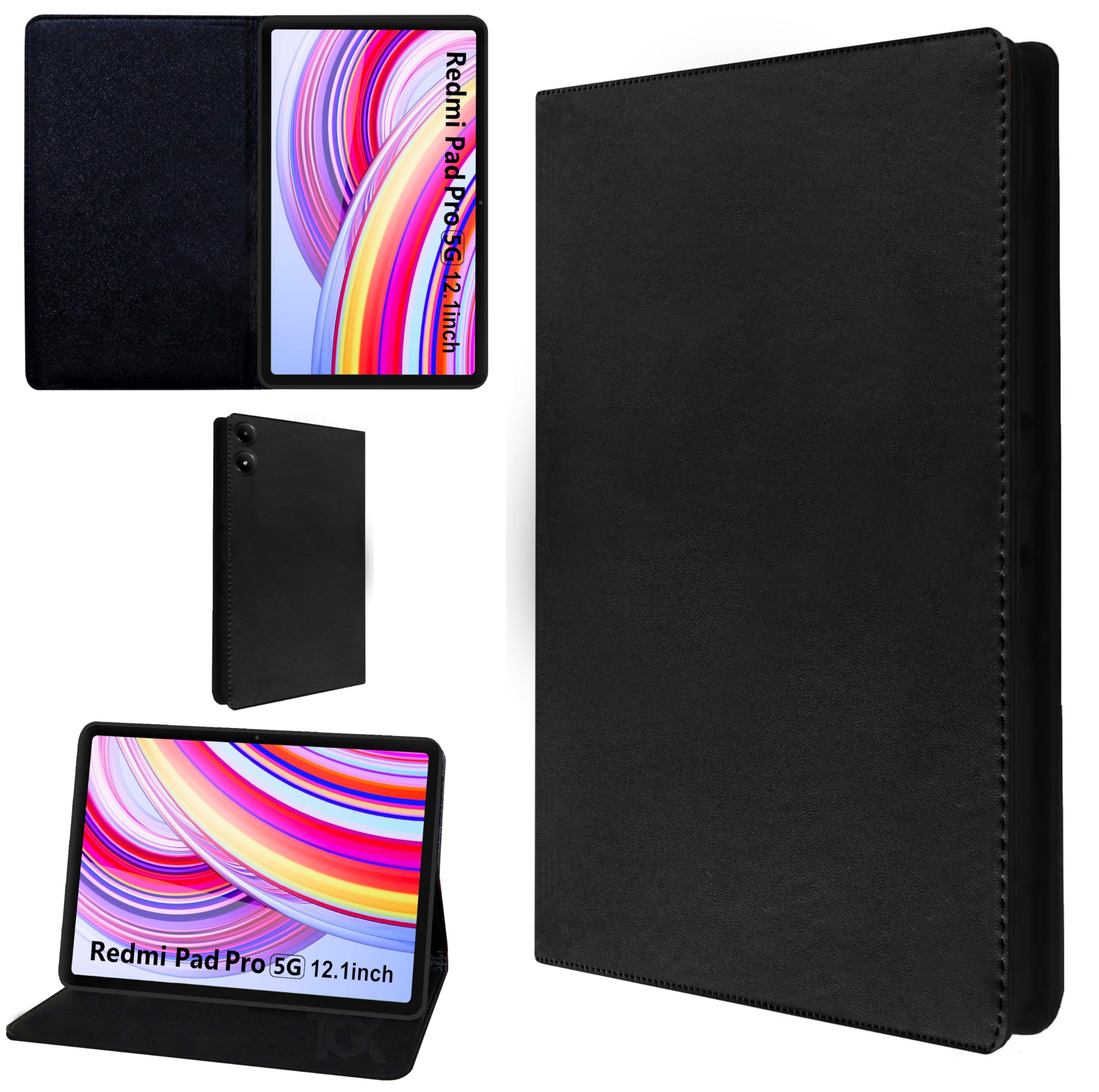 TGK Flip Case Cover for Redmi Pad Pro 12.1 inch Tablet (Black) (B0DCTJWK5F) Amazon Price History, Amazon Price Tracker