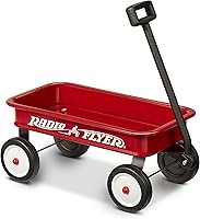 Radio Flyer My 1st Toy Wagon 16.5” Mini Red Pull-Along for Toddlers 1.5+, Kids Play, Storage & Nursery Decor