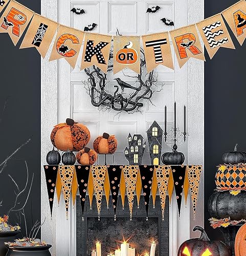 Miniatura 4 de UQJE Jack-O-Lantern Sofa Ornament Soft Pumpkin Sofa Cushion Rustic Autumn Wedding Centrepiece PP Filler 6-15in