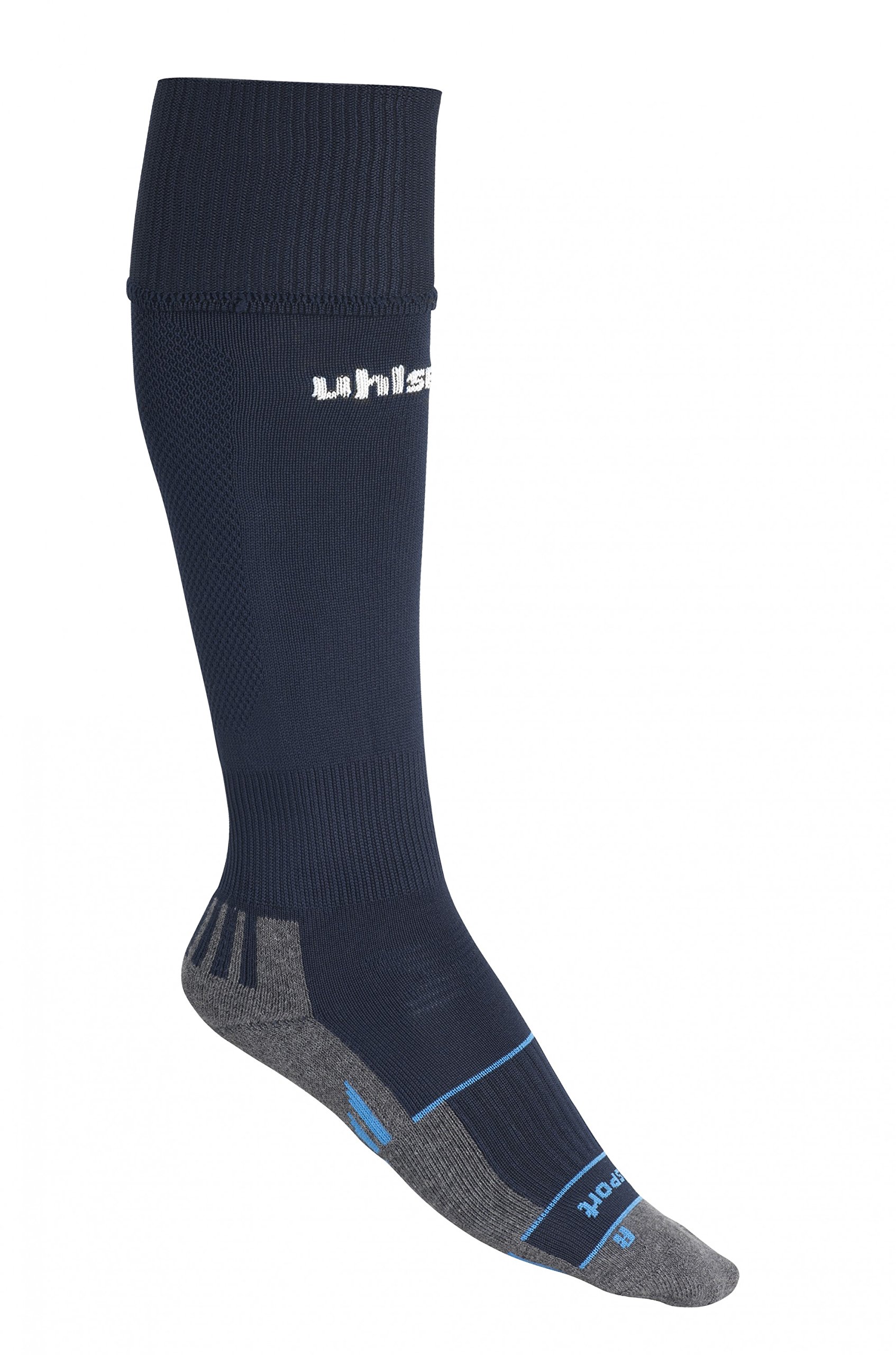 Uhlsport Unisex Team Pro Player Stocking Socks - Marine/White, Size 41-44