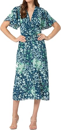 Shoshanna Womens Primrose Lilies Drew Dress