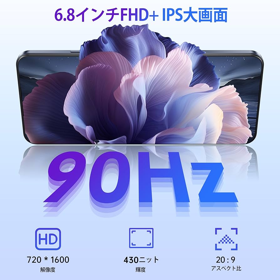 Amazon | OUKITEL C65 PRO SIMフリー スマホ 本体 24GB RAM+