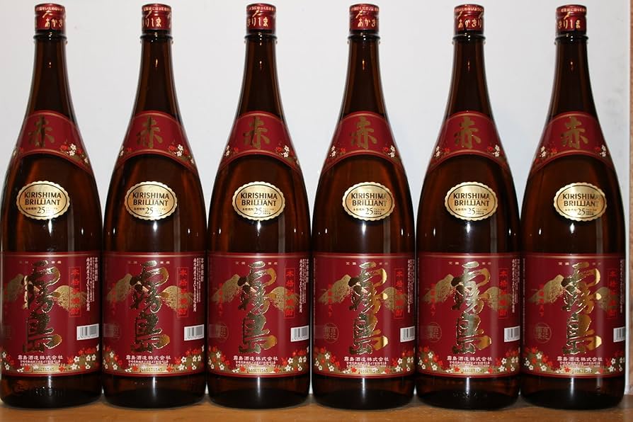 焼酎 赤霧島　25度 1800ml 6本 Amazon.co.jp: 赤霧島 1800ml 25度 6本セット : 食品・飲料・お酒