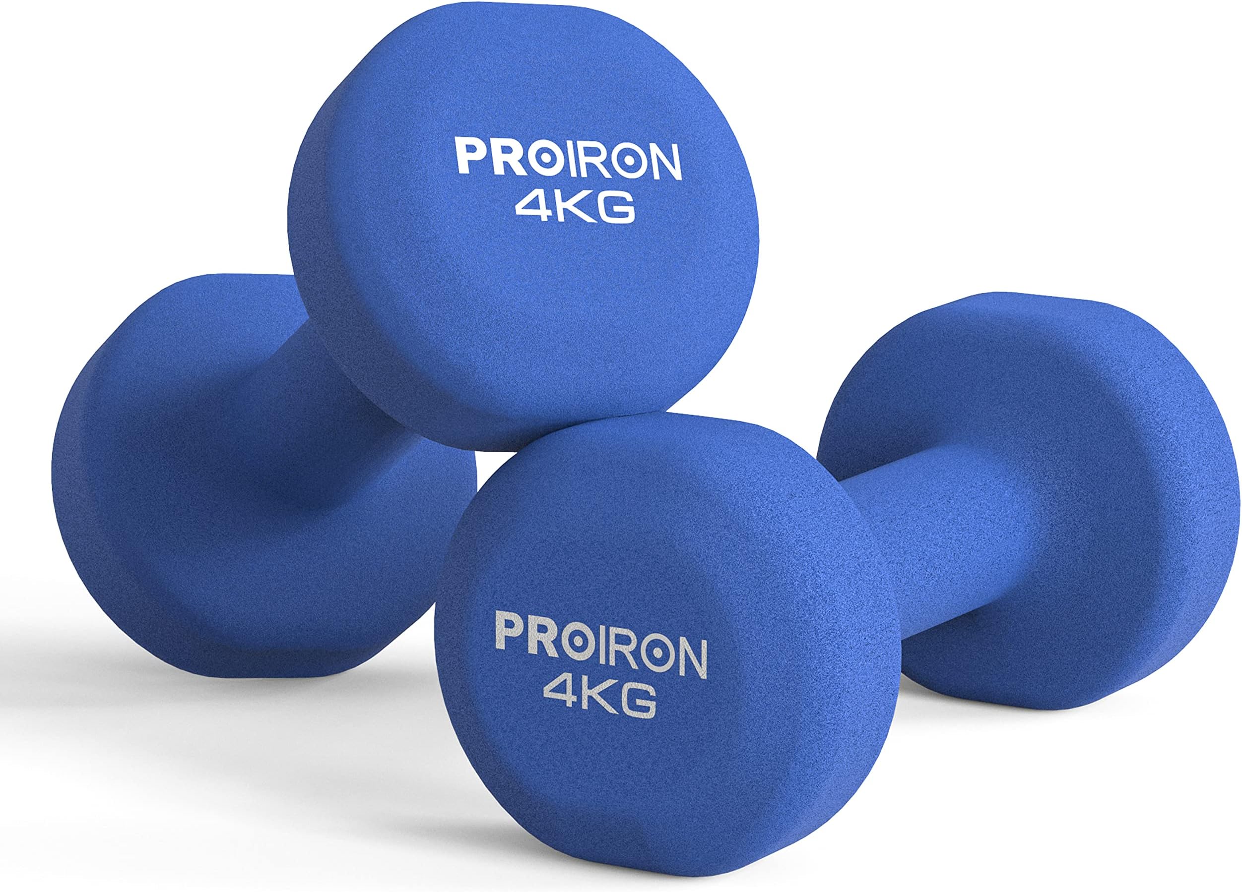 Neoprene Dumbbells Weights Exercise & Fitness Dumbbells in 1kg 1.5kg 2kg 3kg 4kg 5kg 8kg 10kg Pair