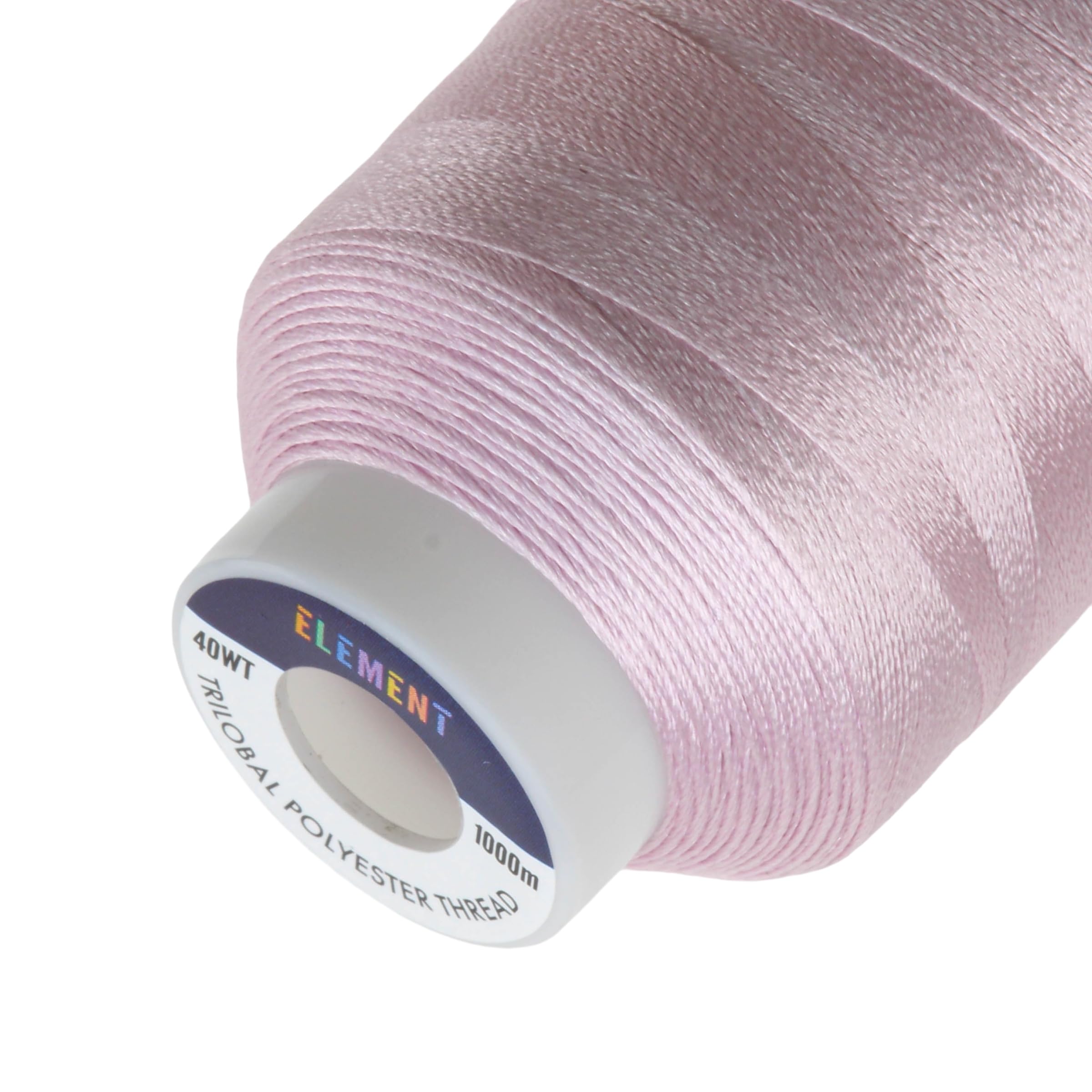Element Thread Club 40wt Machine Embroidery Polyester Thread | 1000m (1049yd) | Glossy | Baby Shower