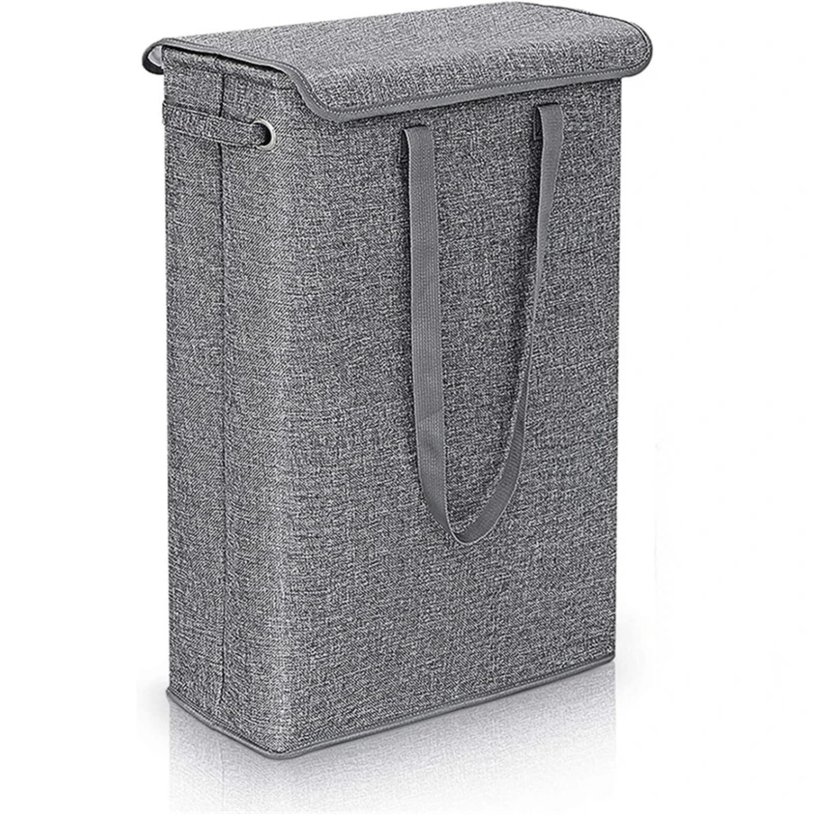 Folding Laundry Basket Household Storage 45L Thin Dirty for Bedroom for Dorm and Family