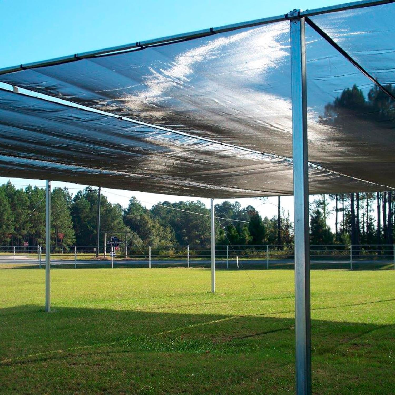 RSI SC620-80 Riverstone Shade Cloth System 80-Percent Shade Creation, 6' x 20'