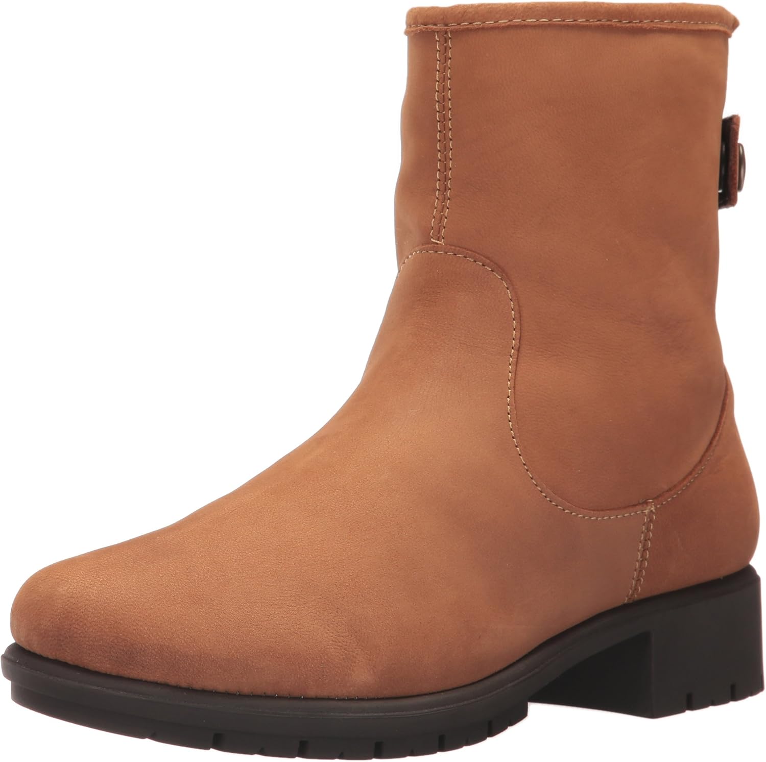 Aerosoles Women's JUST Kidding Ankle Boot, Dark tan Nubuck, 8.5 M US