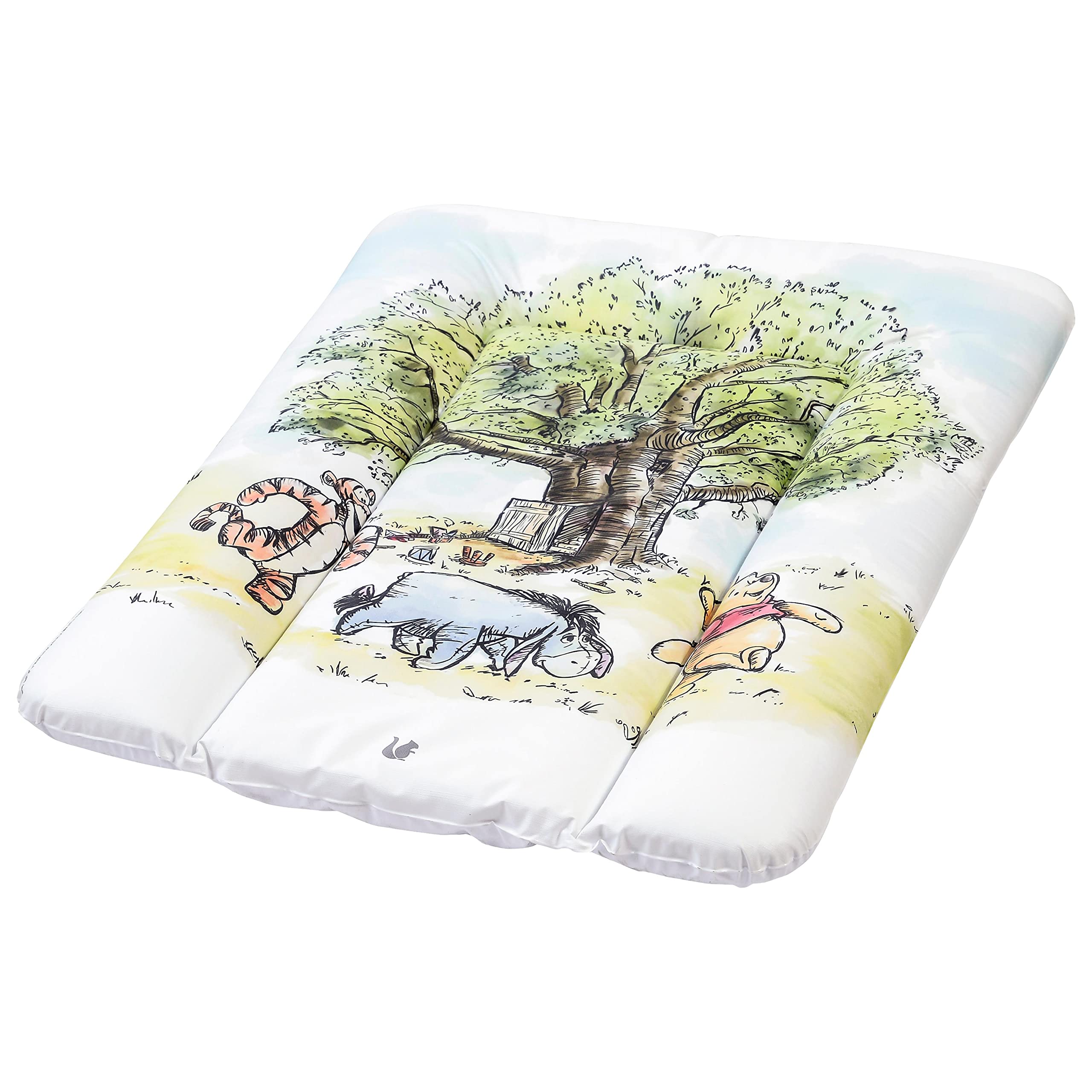Keeper Fasciatoio Winnie the Pooh Bianco, Adatto per Tavolo, Facile da Pulire