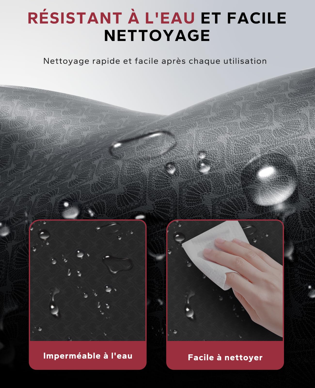 HAPBEAR Tapis de Yoga XXL - 183 cm x 91 cm x 6 mm d’Épaisseur, Tapis de Yoga Extra Large Antidérapant, Tapis de Gymnastique, Tapis de Sport, Tapis de Fitness, Tapis en TPE pour l’Entraînement