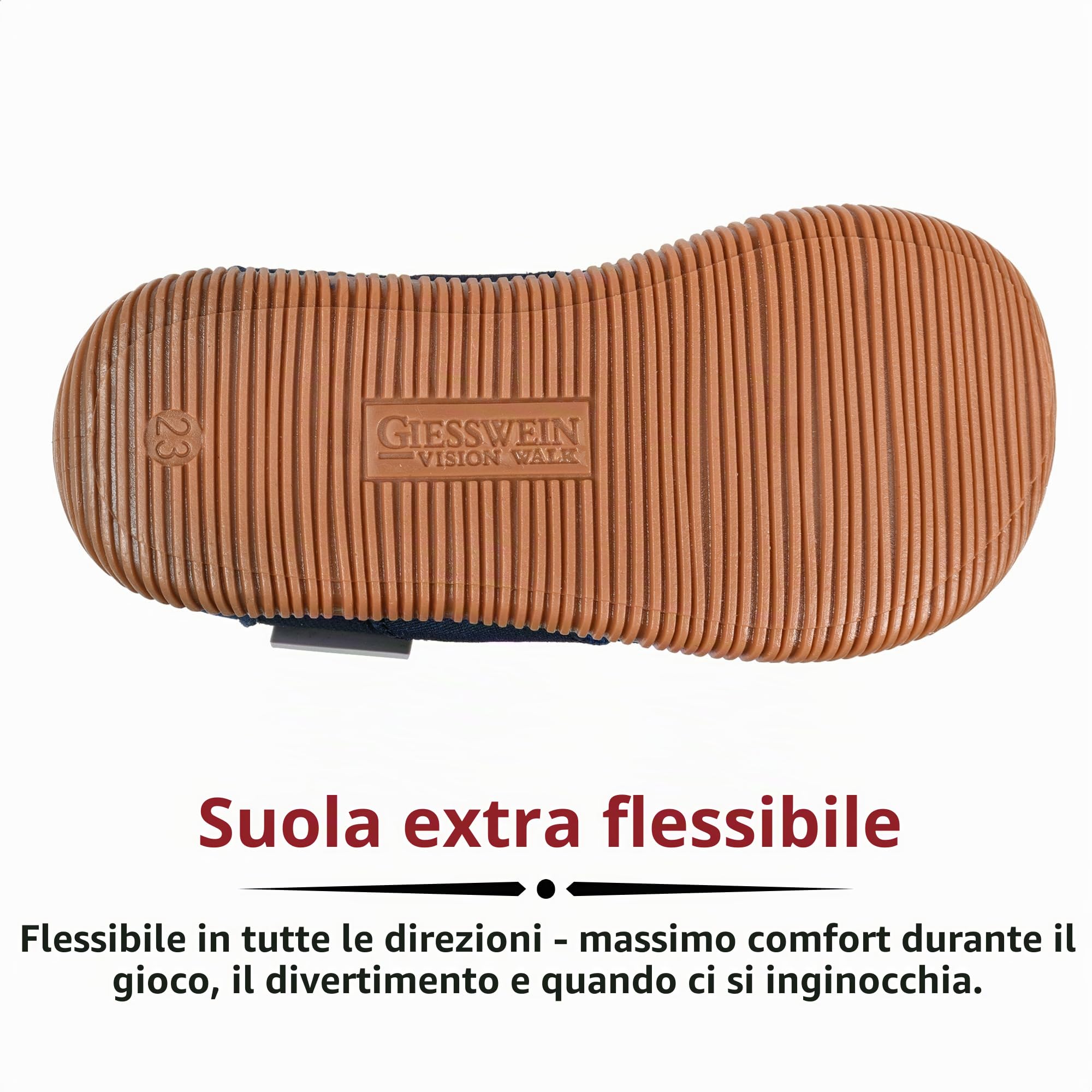 Giesswein Pantofole per Bambini Söll Slim-Fit