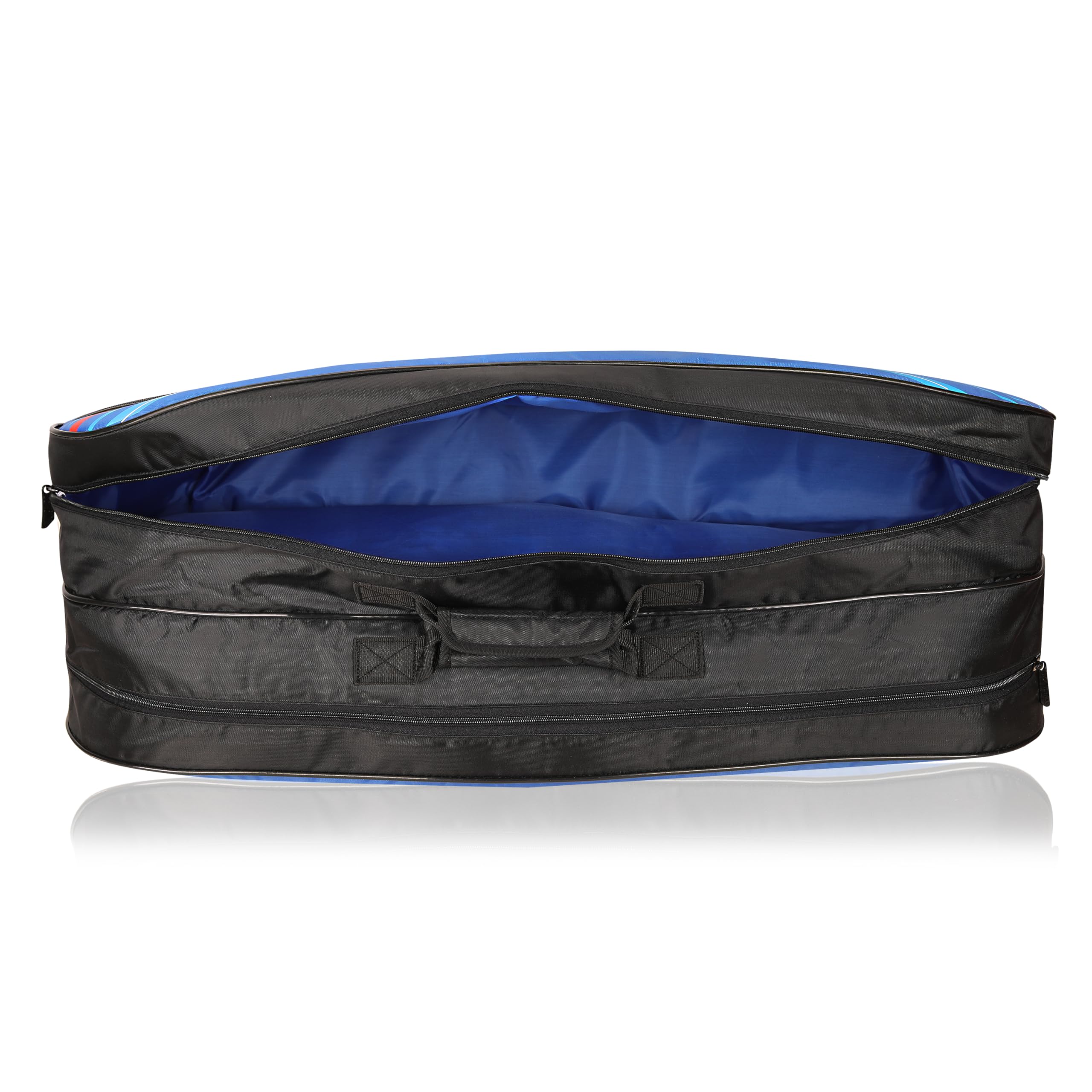 Yonex Élégant Sac de Badminton | Double Compartiment à Fermeture éclair pour Ranger 6 Raquettes et vêtements | Poche latérale | Sangles arrière | Compartiment pour Accessoires | Fabriqué en Inde