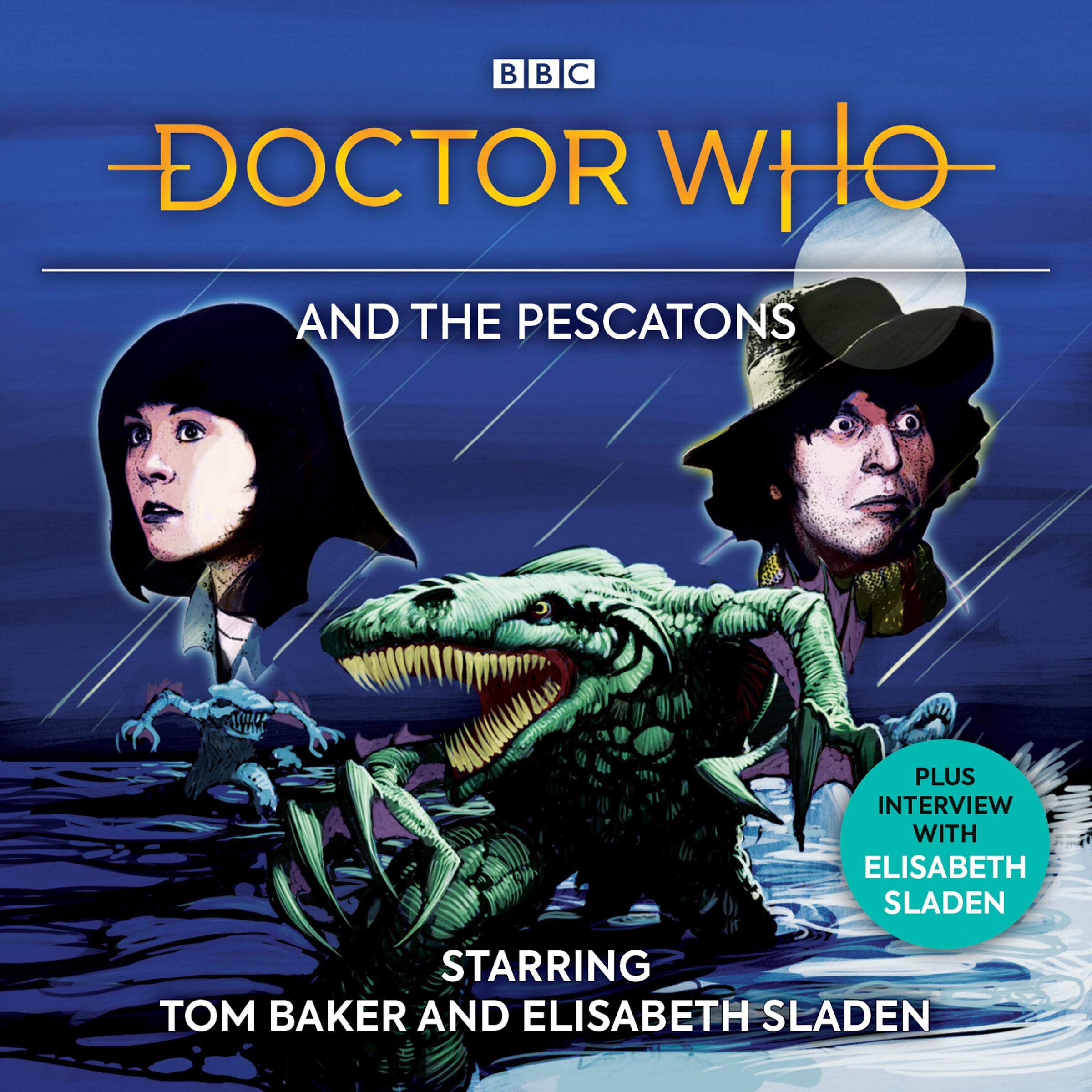 Cover art for Doctor Who and the Pescatons