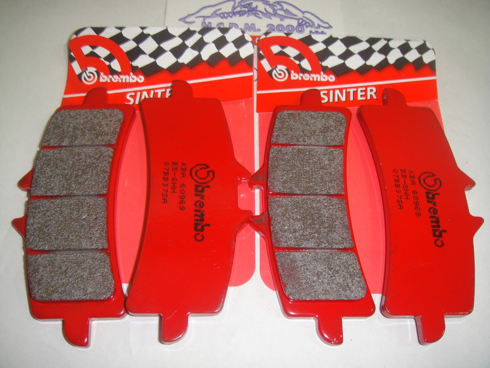 Brembo - Pastillas freno delantero para Ducati Hypermotard / Multistrada / Panigale / Streetfighter / BMW / KTM Triumph