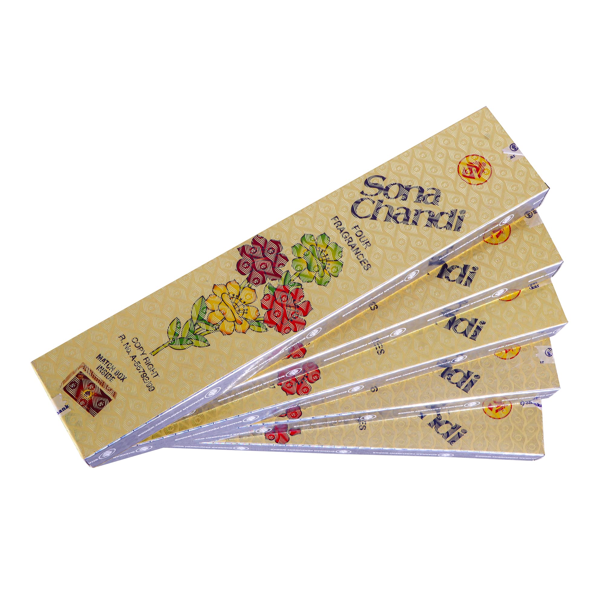 Shankar's Incense Sticks/Agarbatti with Aromatic Sona Chandi Fragrances for Health, Wealth and Happiness, Ideal for Puja/Prayer/Worship (Pack of 5),450 Gm-picture-20