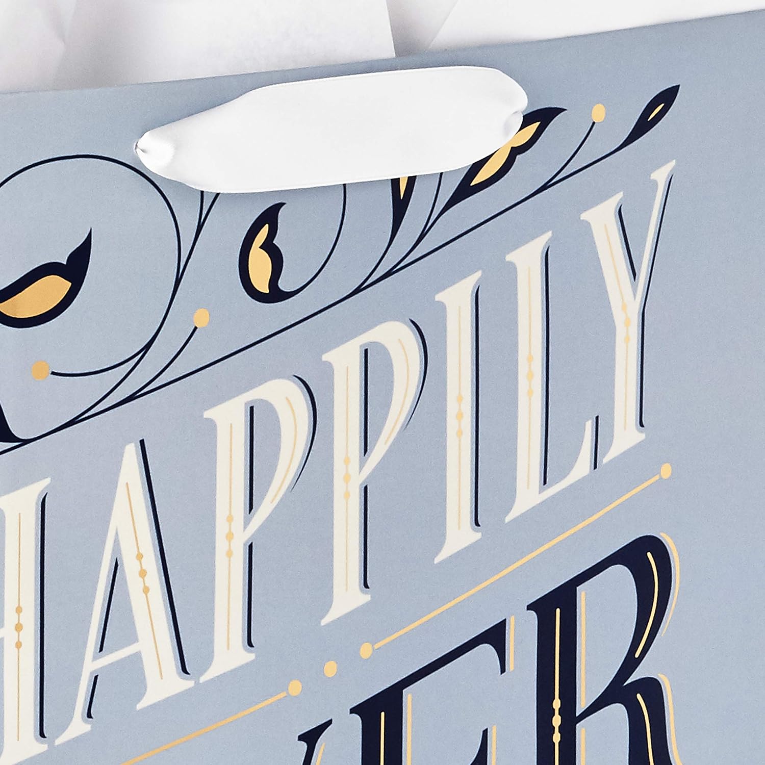 Hallmark 15" Extra Large Wedding Gift Bag with Tissue (Happily Ever After) image 5