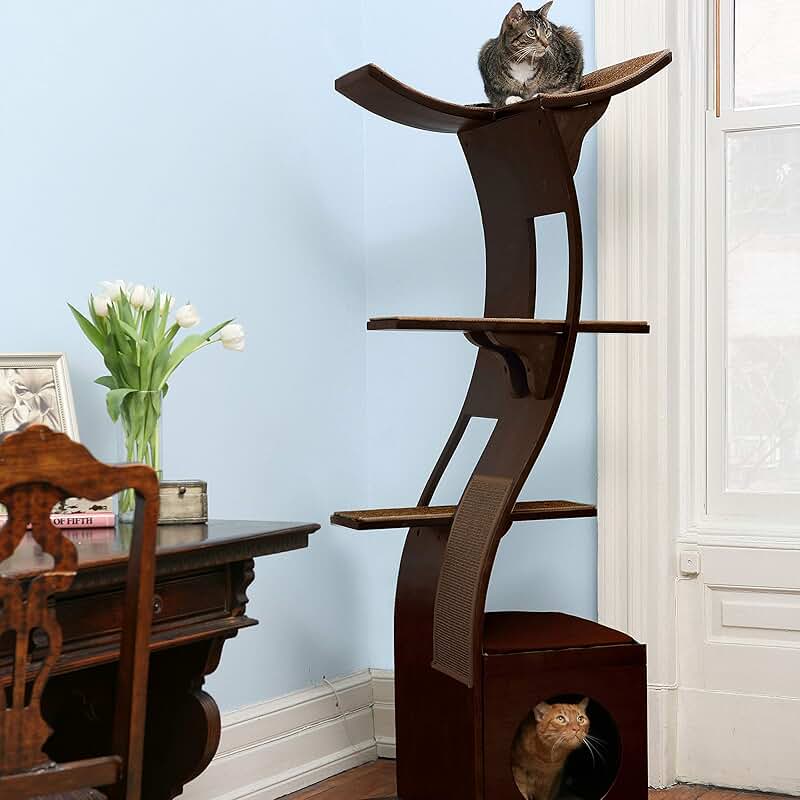 outdoor cat tree