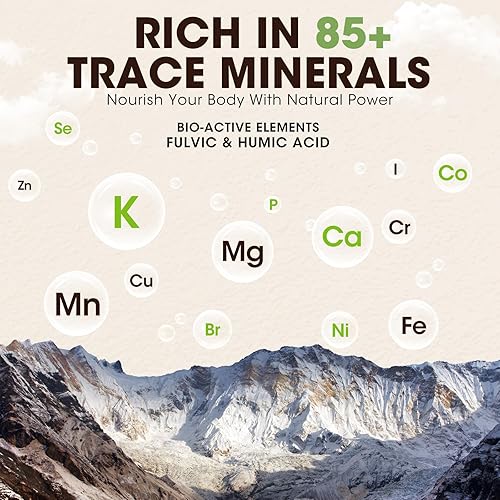 Miniatura 4 de Shilajit - Gotas líquidas de resina orgánica pura del Himalaya de alta absorción Shilajit para mujeres, hombres, 600 mg de resina natural Shilajit