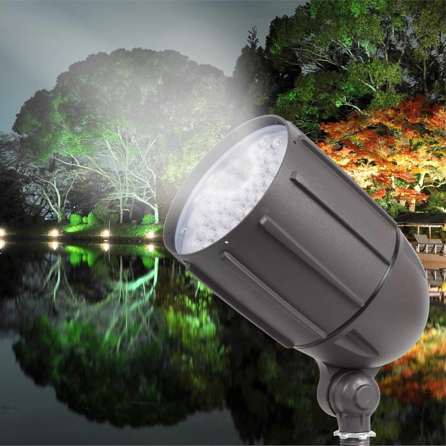 Exclusive Discount 90% Price 40-Watt LED Bullet Flood Light for 120 Volt Outdoor Landscape Lighting, 4800 lm, Bronze, 200W MH Equal, Flagpole Light, 22° Spot Beam, Monument Sign Lighting, Warm White (3000K, 1-Pack) Up To 40% OFF 40-Watt LED Bullet Flood Light for 120 Volt Outdoor Landscape Lighting, 4800 lm, Bronze, 200W MH Equal, Flagpole Light, 22° Spot Beam, Monument Sign Lighting, Warm White (3000K, 1-Pack)