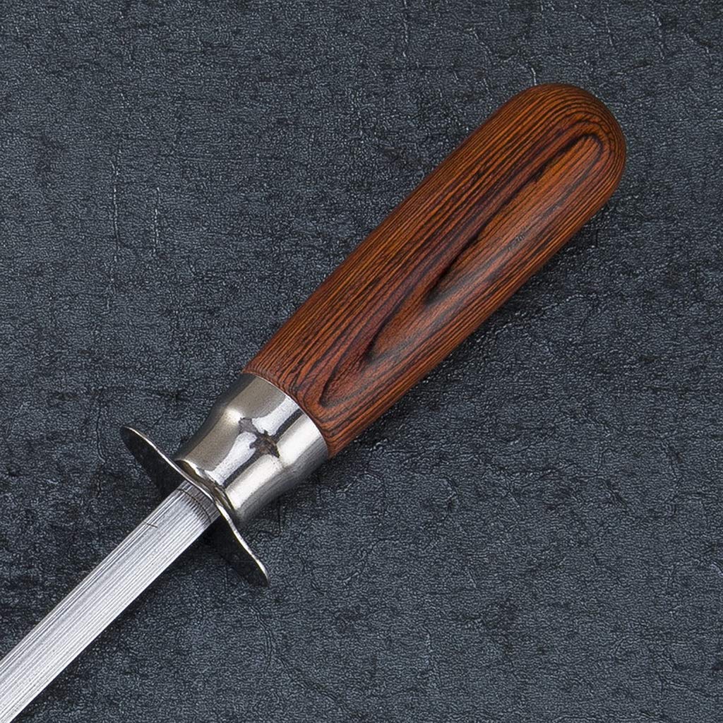 10 '' Bastone Lima Coltelli Affilatore per affilare i coltelli da Chef Professionale in Legno