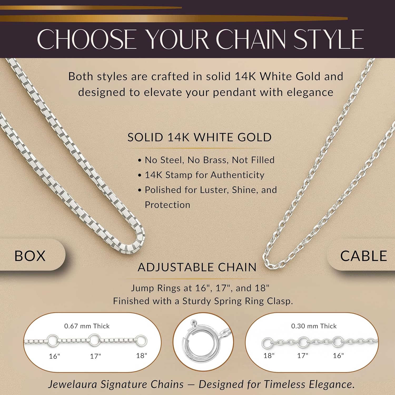 14K Solid White or Yellow Gold Lab Grown Moissanite Solitaire Pendant Necklace | Dangle Bail | Round, Cushion, Oval Cut | Pendant Only or Necklace| Fine Jewelry Luxury Gift