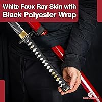 Vista 4 de Armory Replicas™ - Colección Katana Samurai Forjada a Mano Premium - Cuchillas de acero de alto carbono 1045 - Diseño de espiga completa