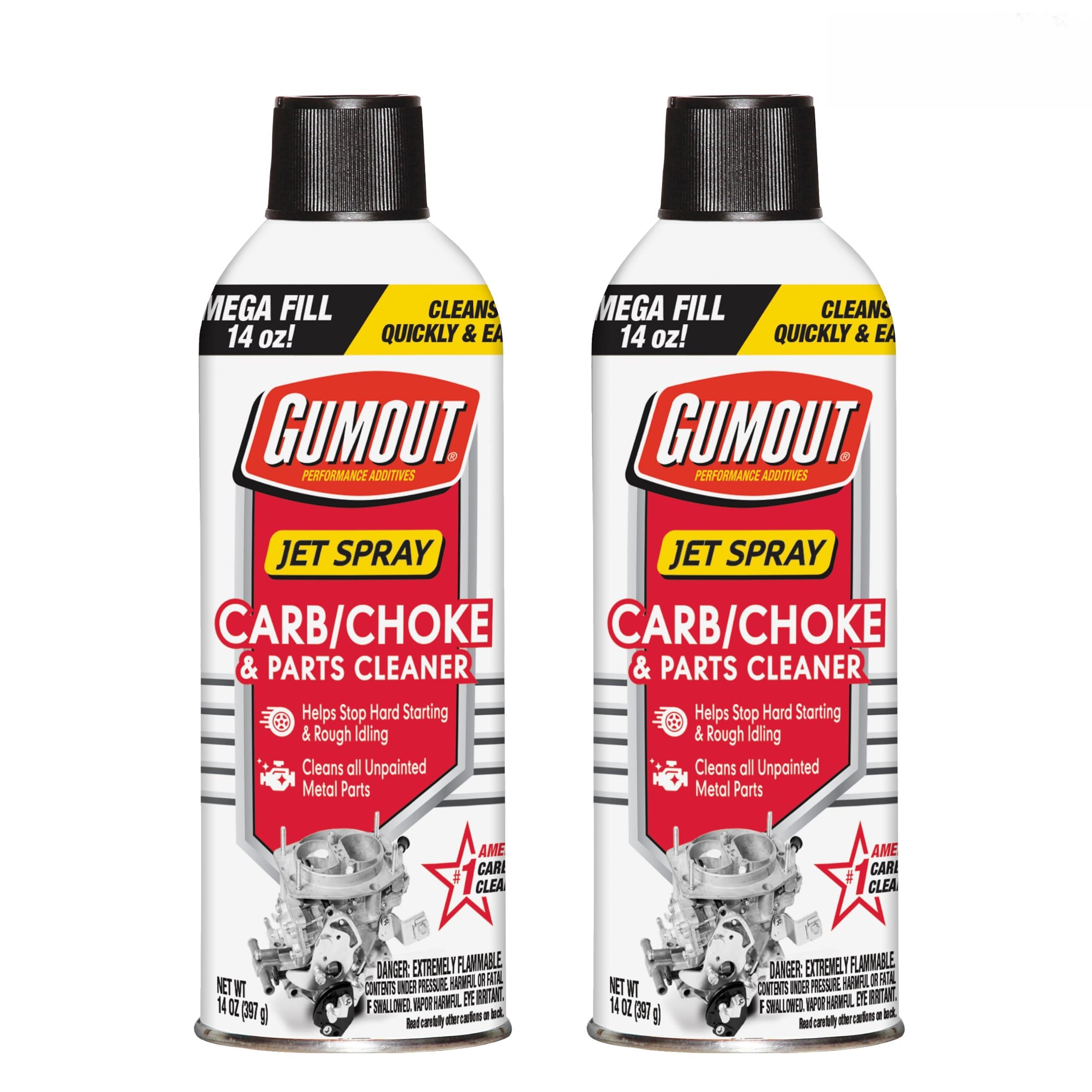 Gumout Carb and Choke Jet Spray Cleaner 2-Pack