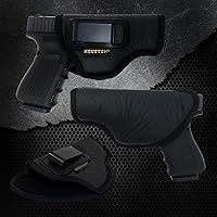 Vista 5 de Houston GunHolsters IWB Gun Holster Eco Leather Concealed Carry Soft Material - Suede Interior for Maximum Protection