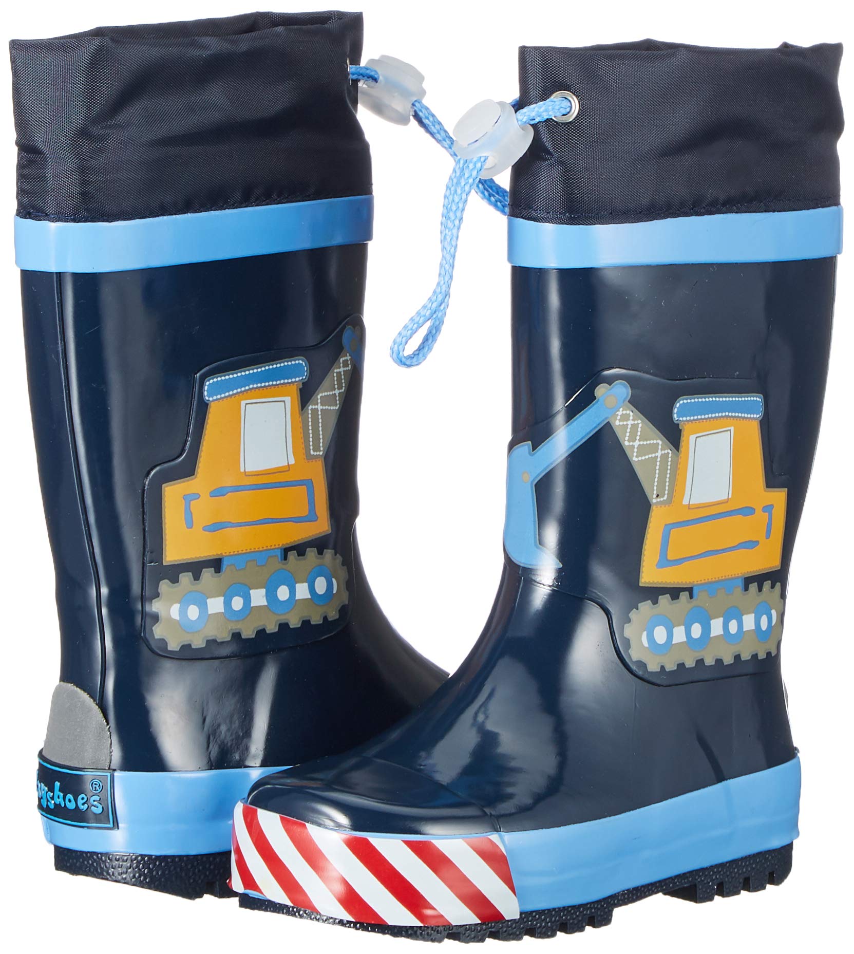 Playshoes Uniseks - dzieci Boys Wellies Building Sitekalosze