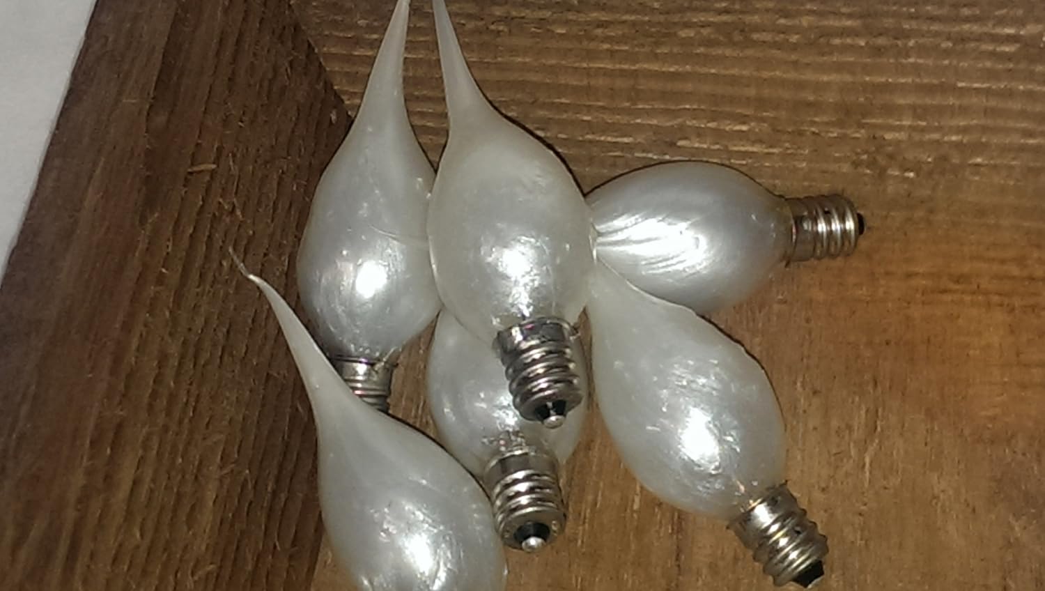 On The Bright Side Primitive Silicone Dipped 5 Watt Light Bulb - Pack of 6 - Silver