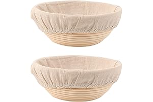 Round Banetton Bread Proofing Bowl Set
