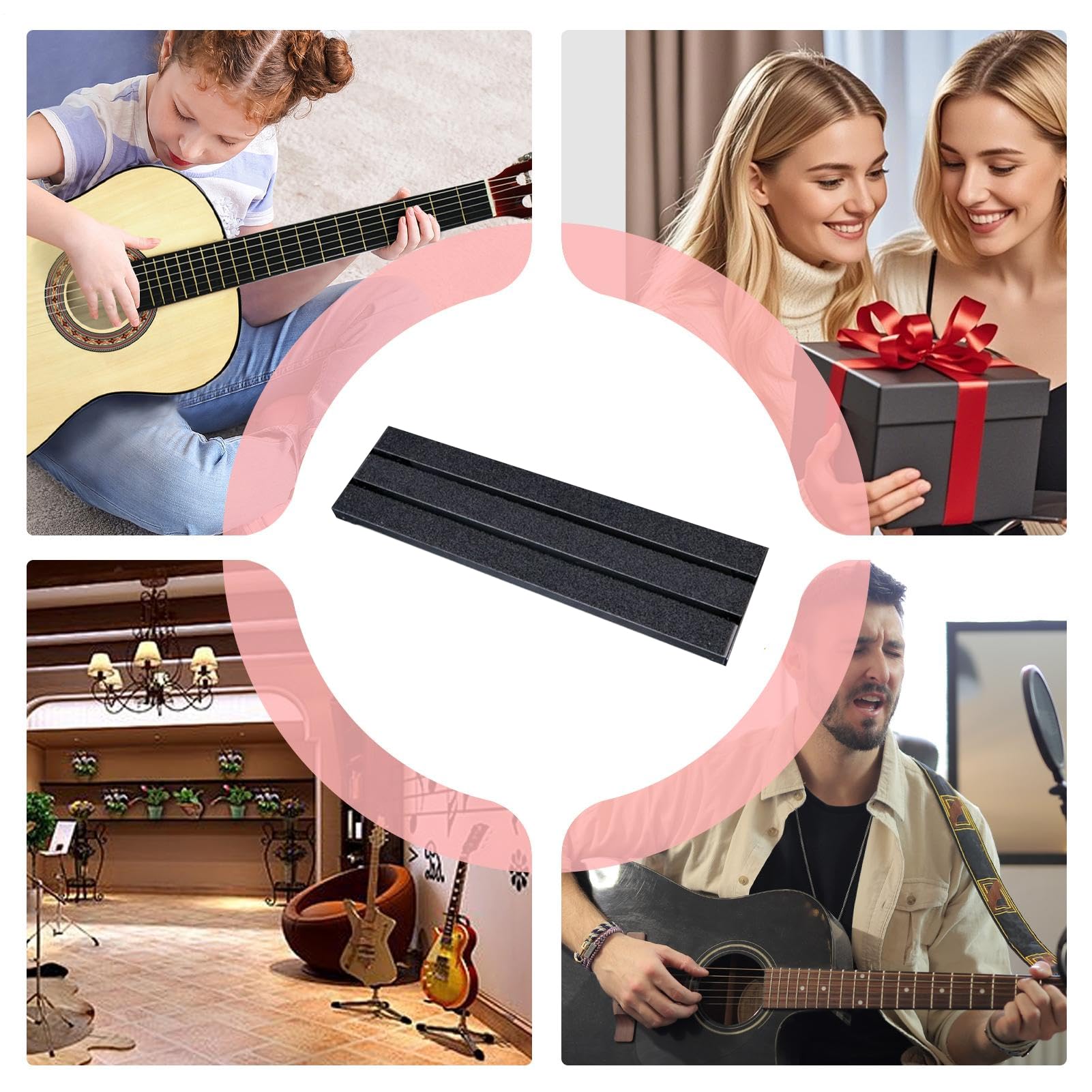 Pedaliera effetti Preciso Robusto | Organizzatore Cavi per Pedalboard Effetti Per palco, studio, amanti della musica, musicisti, professionisti, principianti