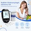 FORA 6 DUO Blutzuckermessgerät Set – 10 Teststreifen Für Diät Ernährungskontrolle & Energiemanagement