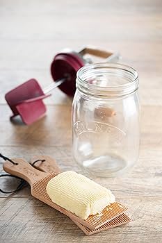 Amazon | Kilner 小型手動バターチャーナー | Kilner | バター