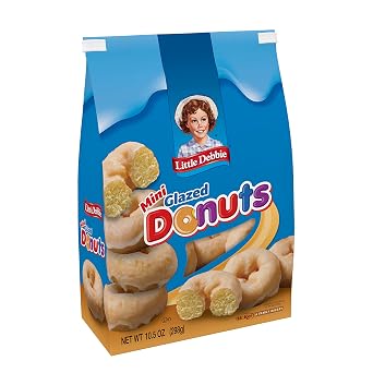 Little Debbie Glazed Mini Donuts,10.5 Oz