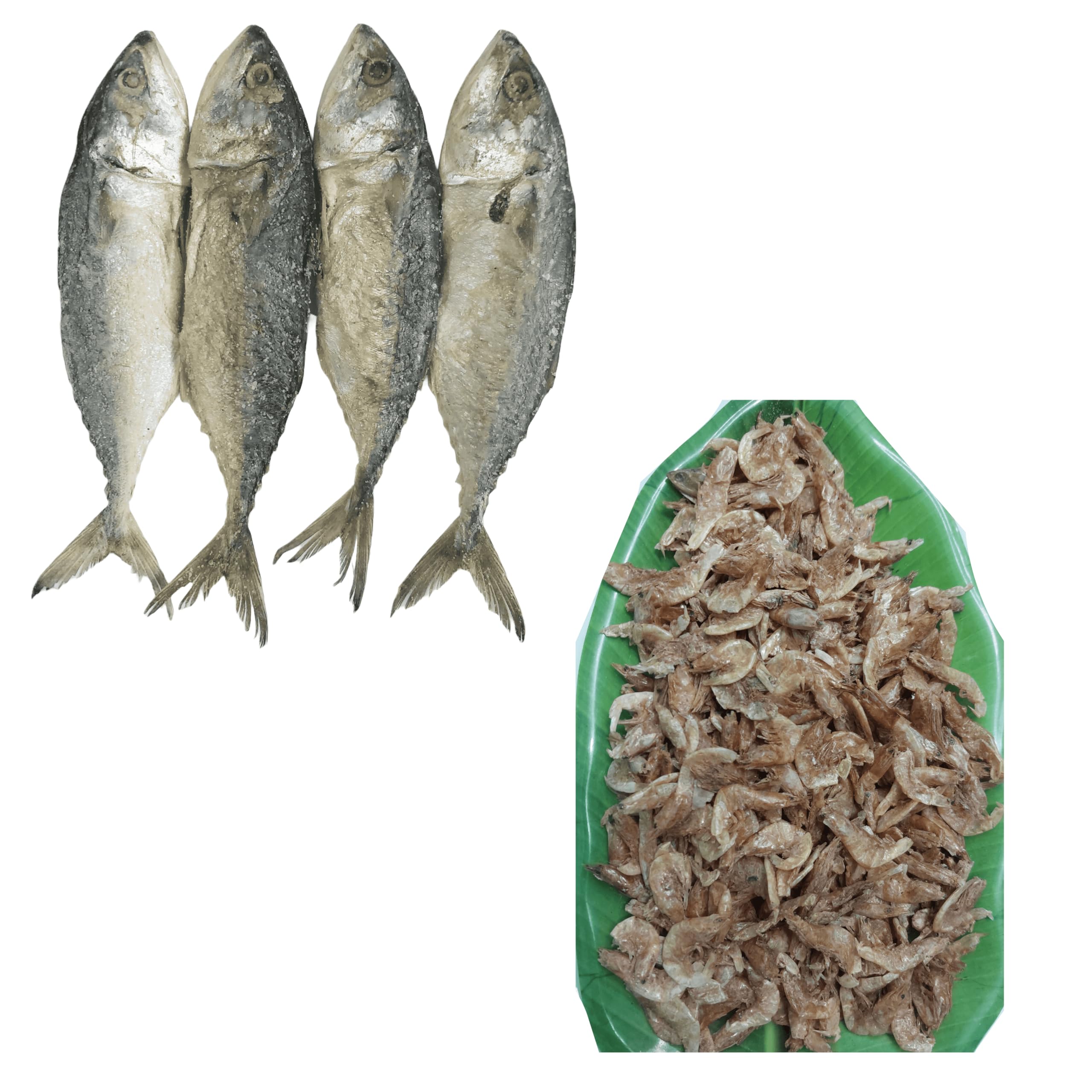 AL-HAQQ - Mackerel Dry Fish | Ayala (அயலா) and Healthy and Prawns | Chemeen | Shrimp COMBO (1 kg) (B0CW3H9V6X) Amazon Price History, Amazon Price Tracker